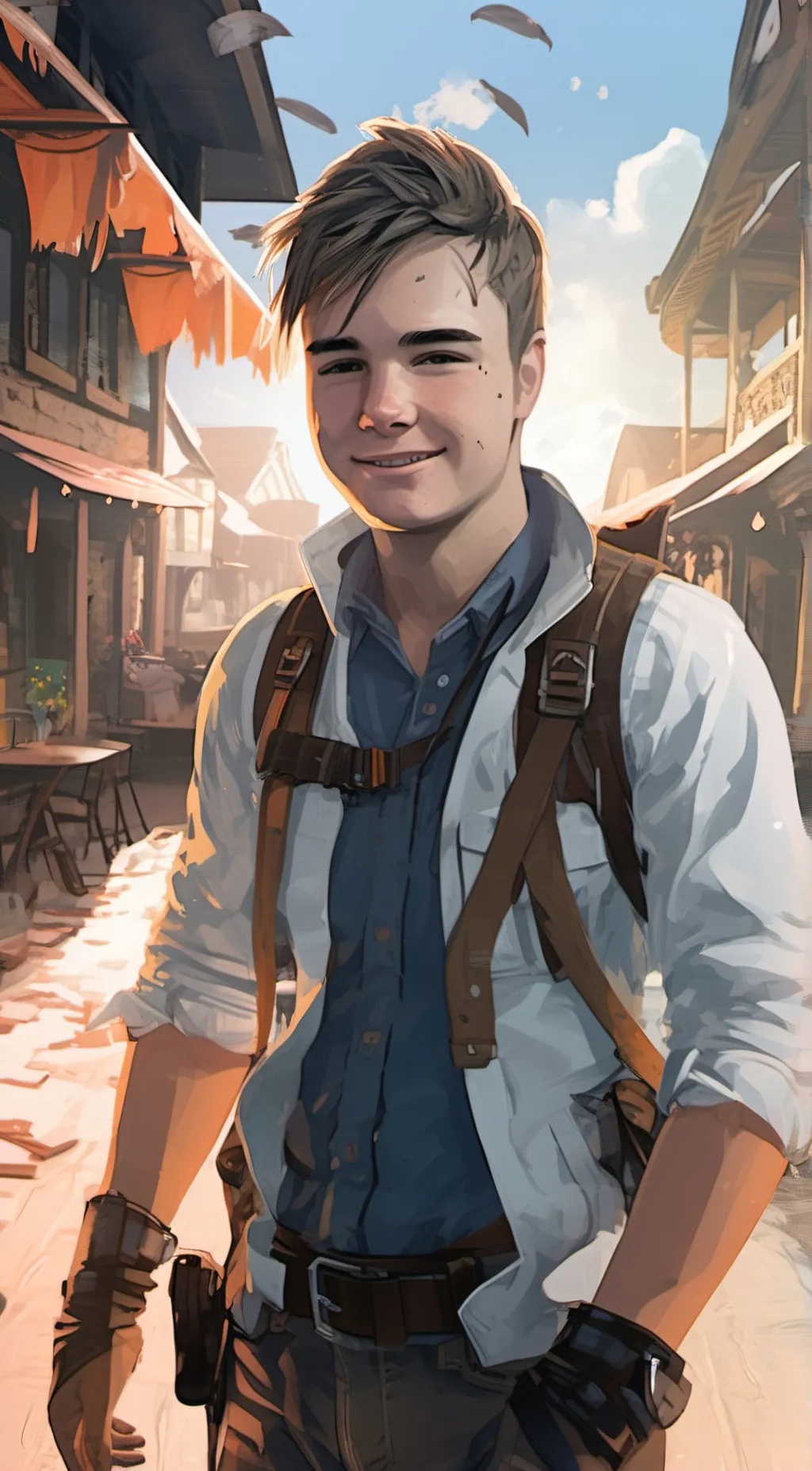 ai character: pachrick. background