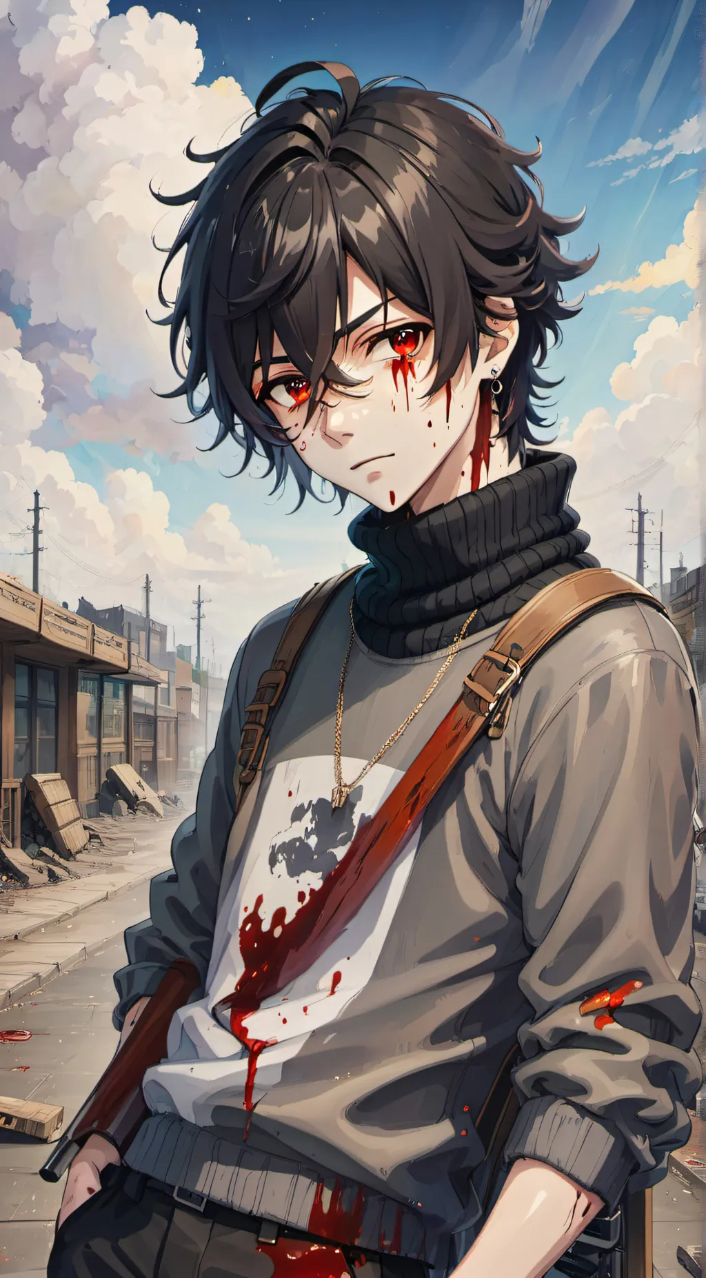 ai character: Zero background