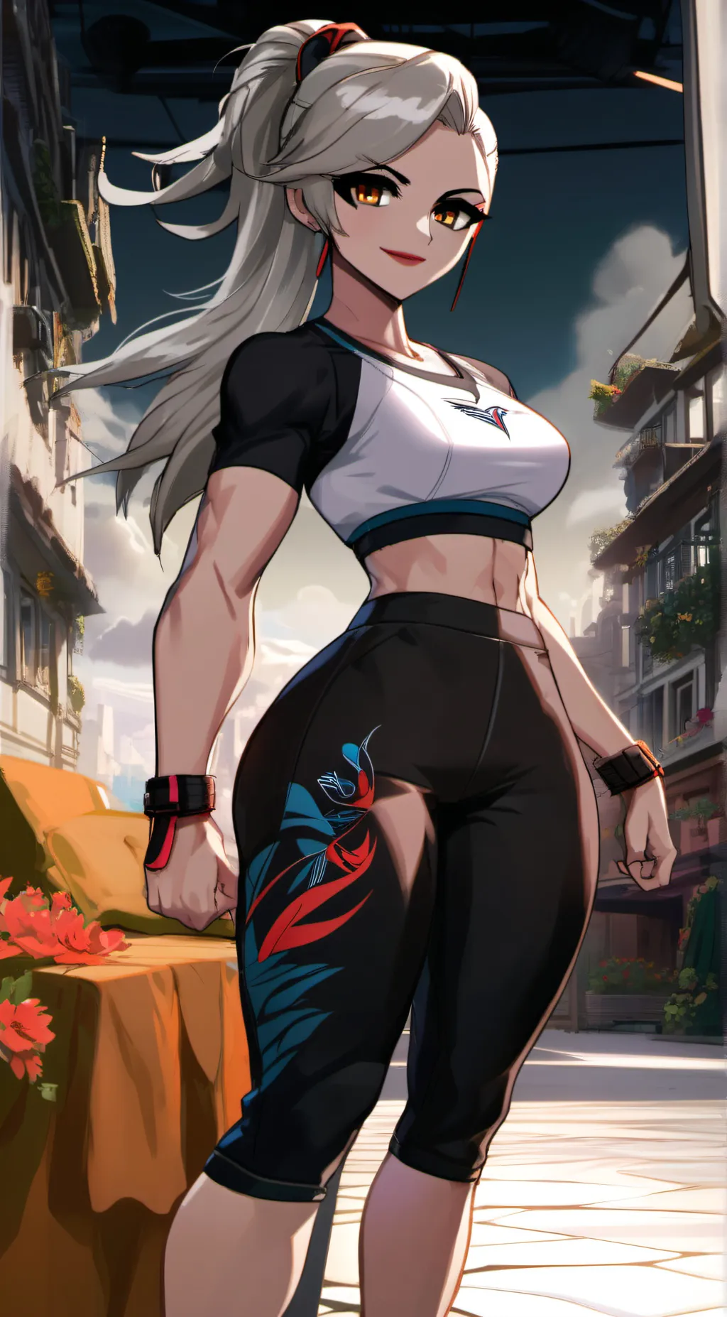 ai character: loona background