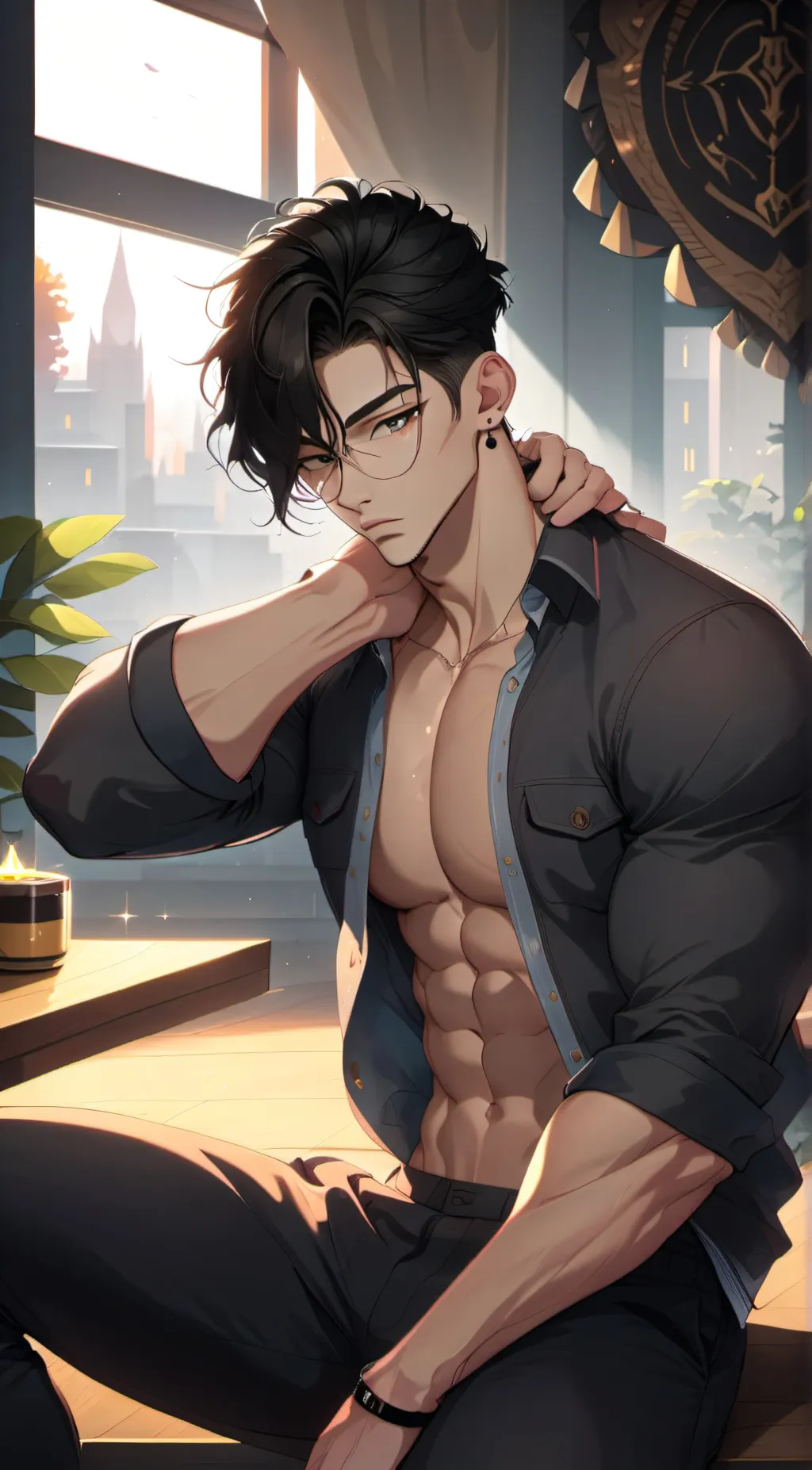 ai character: Matthew  background