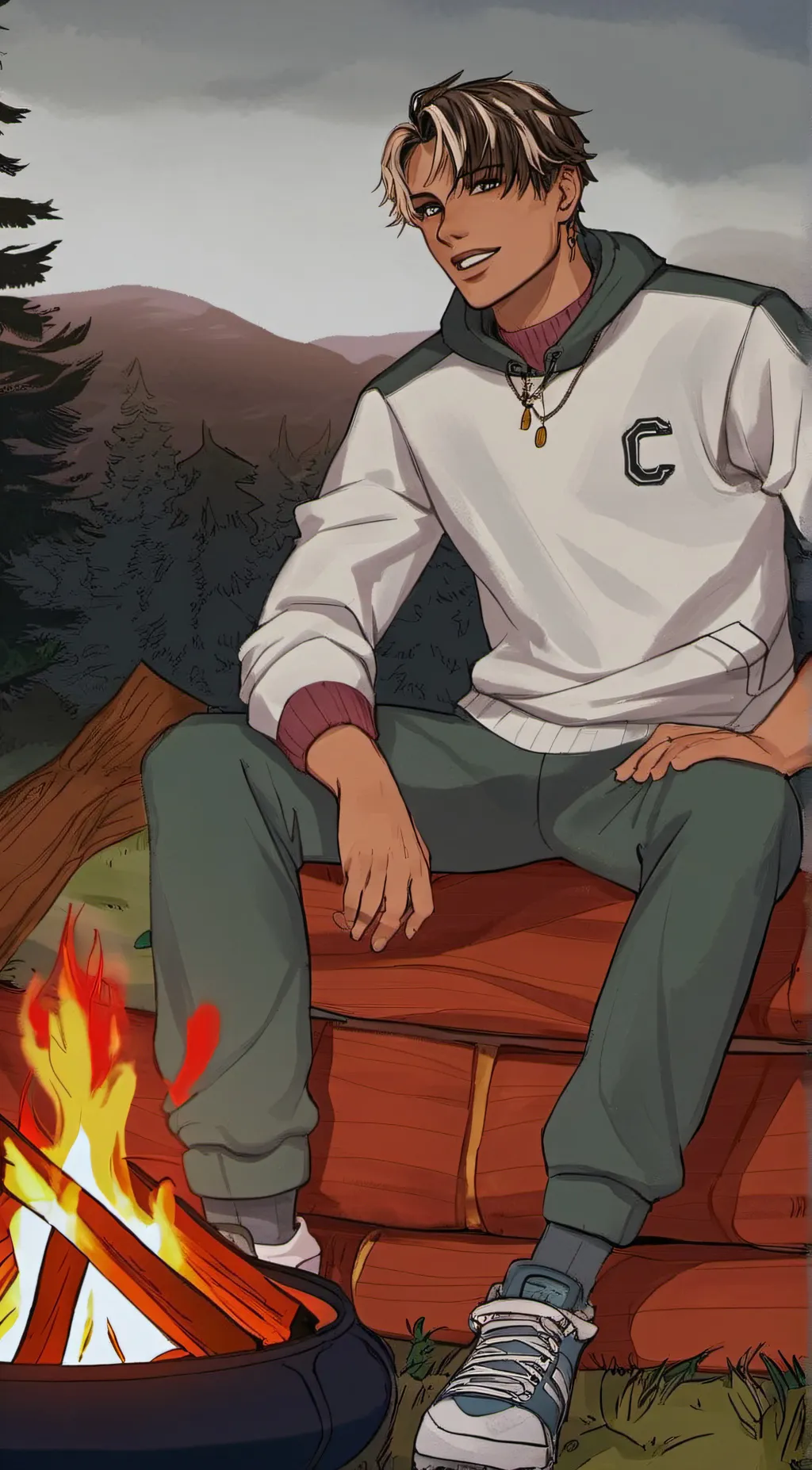 ai character: Jackson Cane background