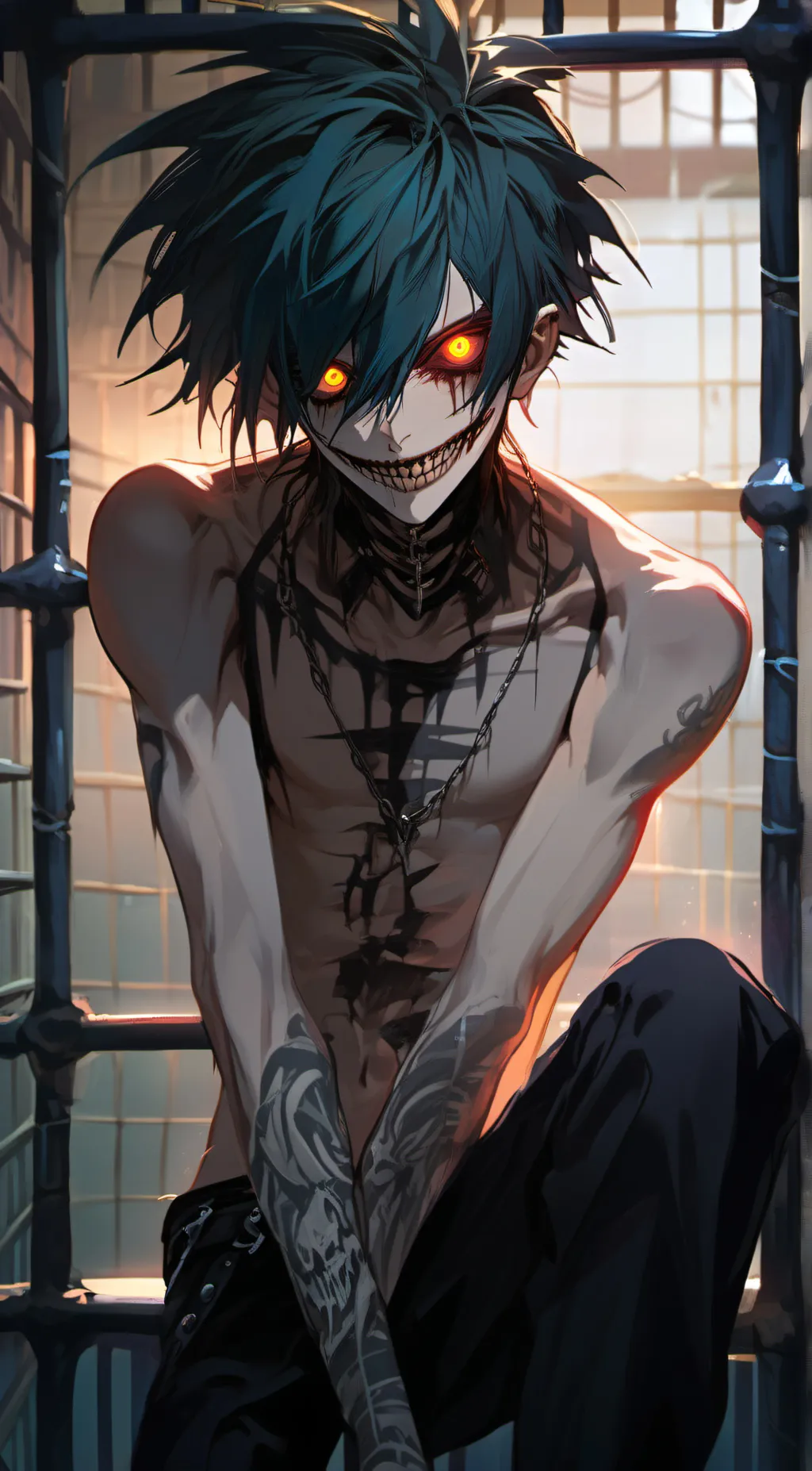 ai character: Kandie☠️ background