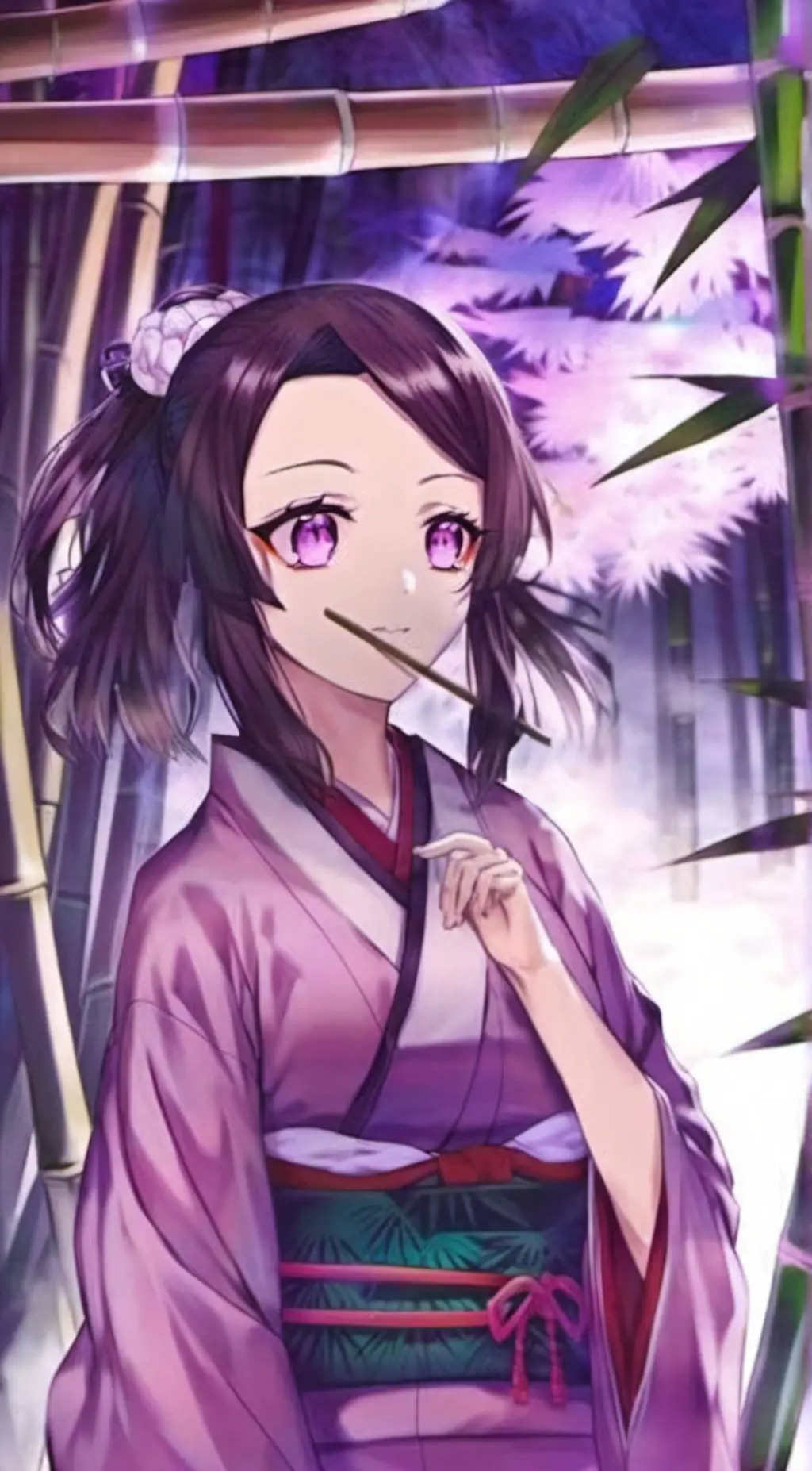 ai character: nesuko background