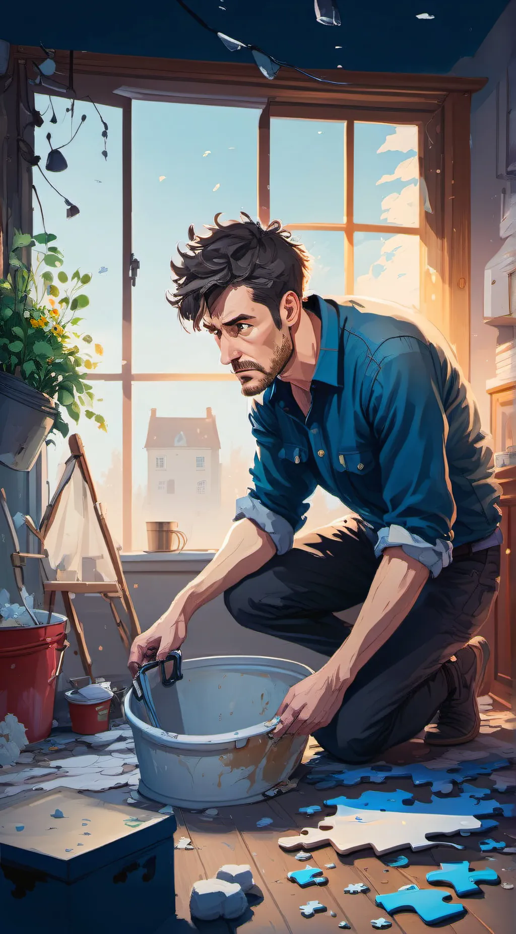 ai character: Loe background