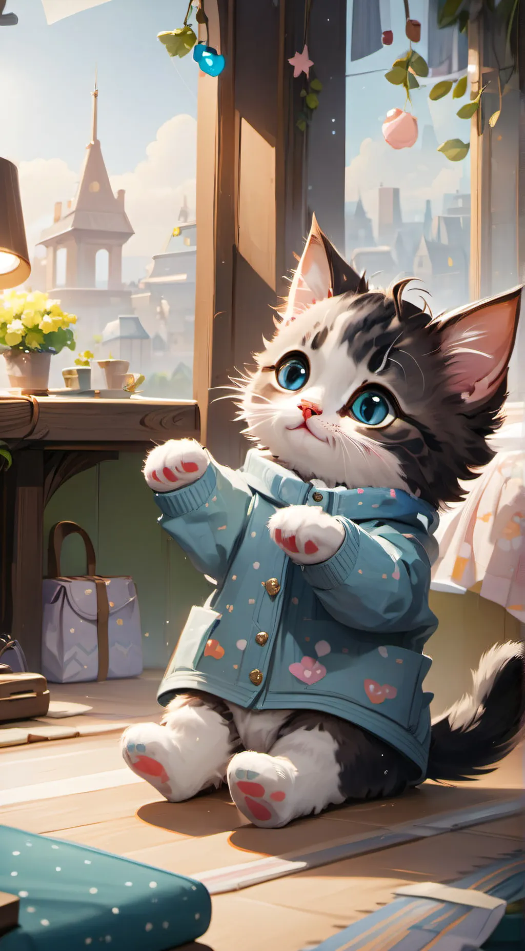 ai character: bibbly background