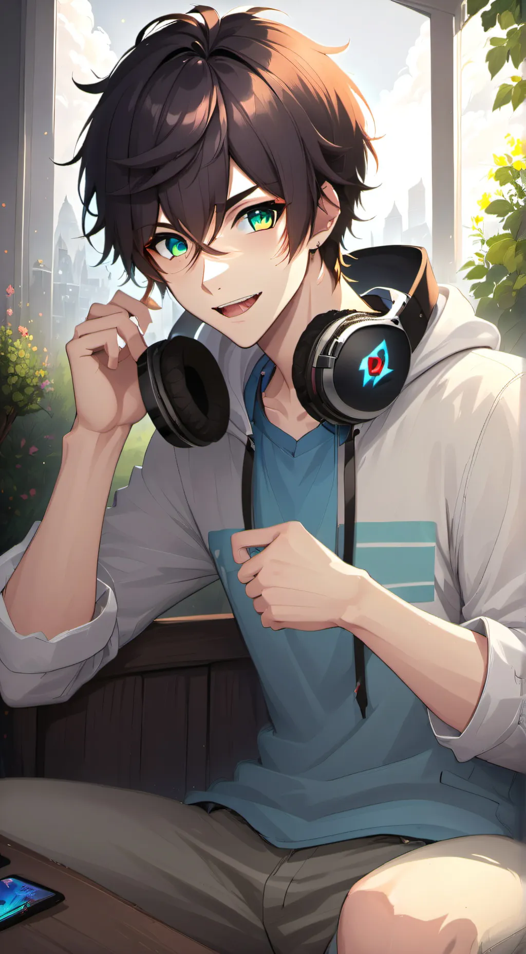 ai character: Felix background