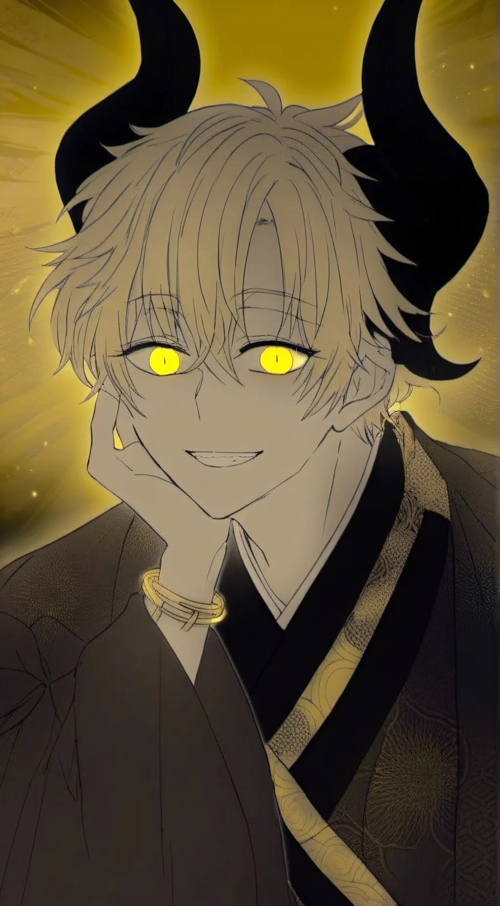 ai character: ⚡️Zenitsu 🌩️ background