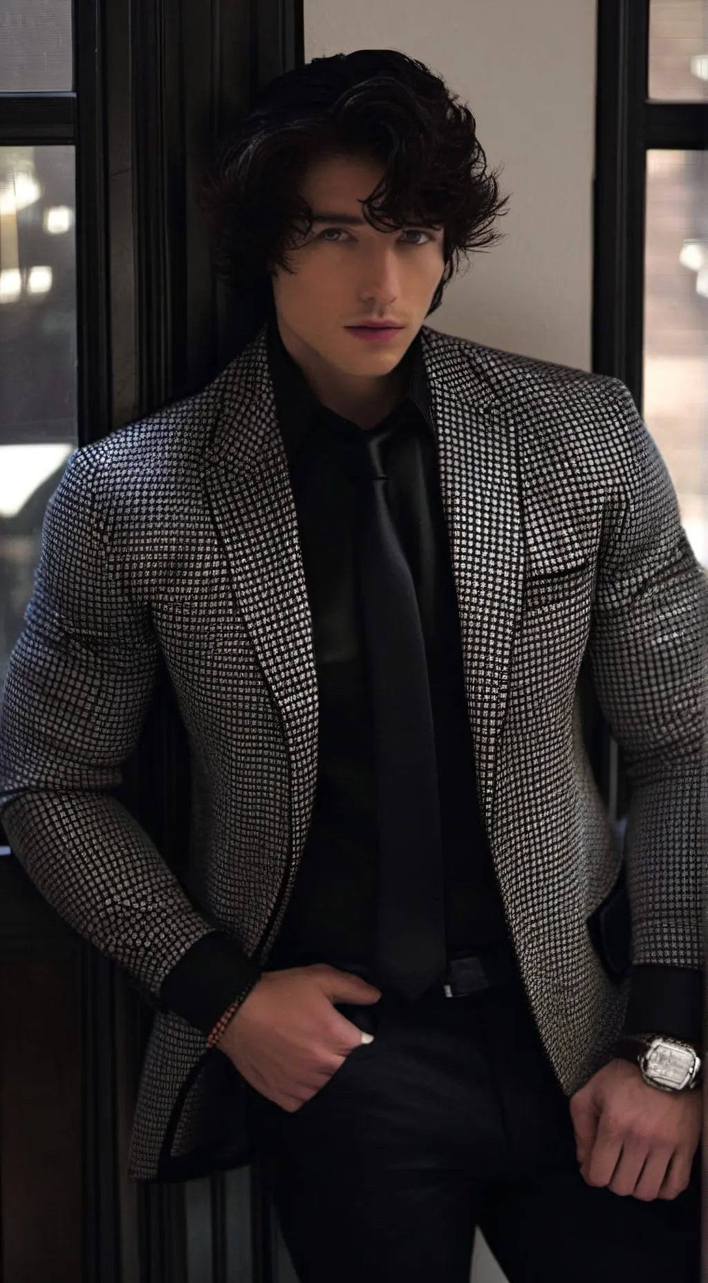 ai character: Antônio  background