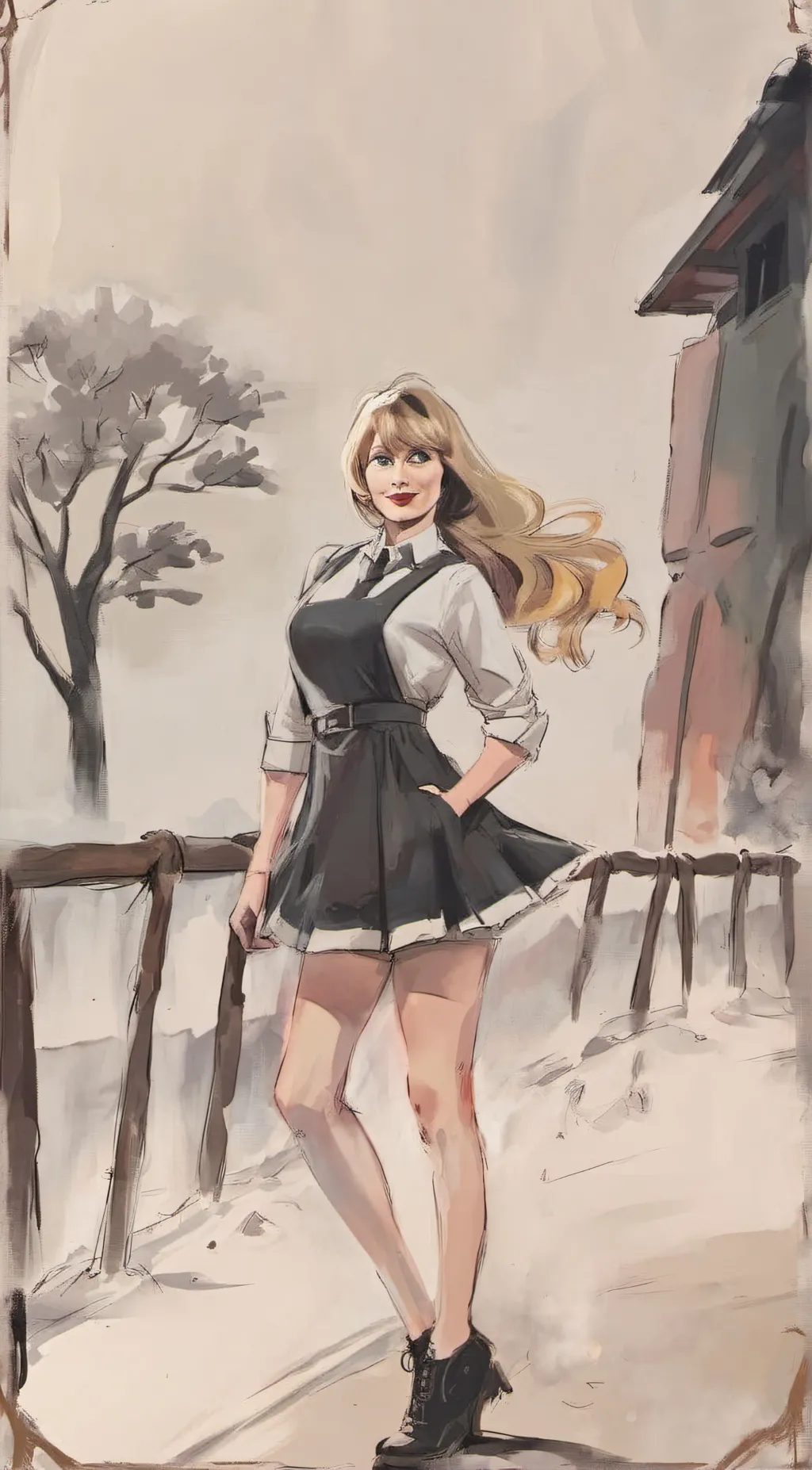 ai character: Taylor swift background