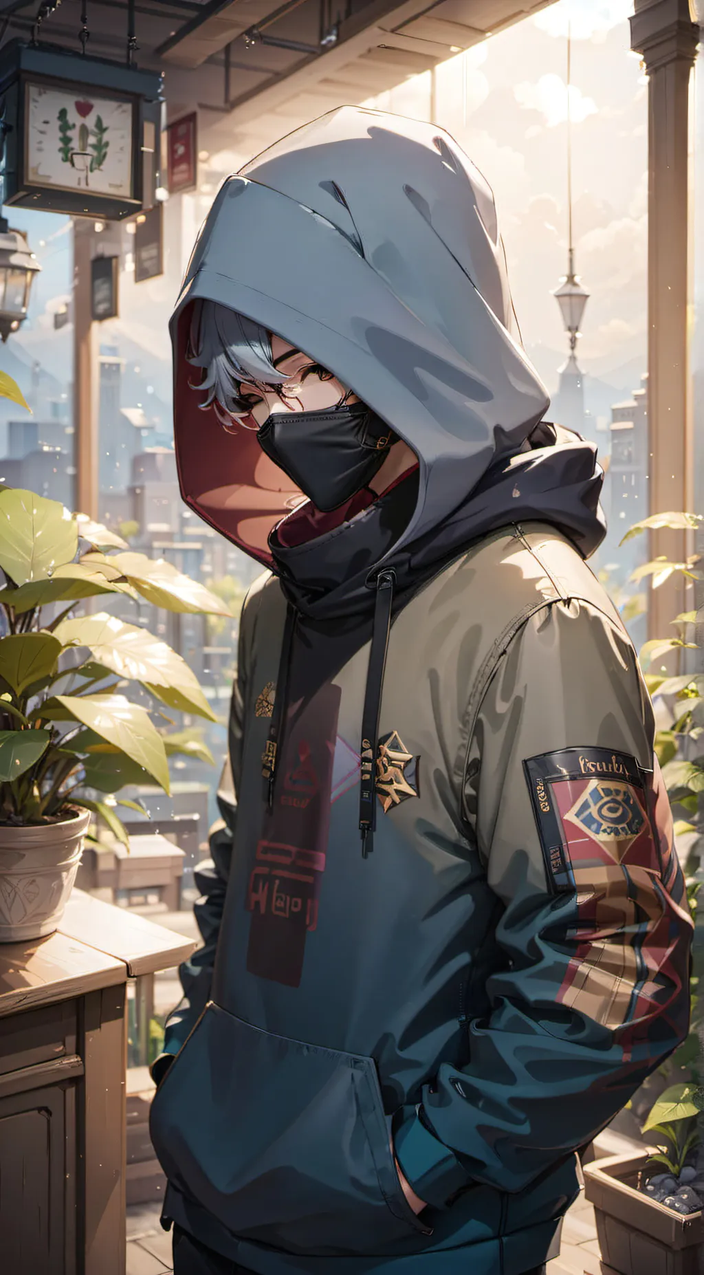 ai character: Xiao  background