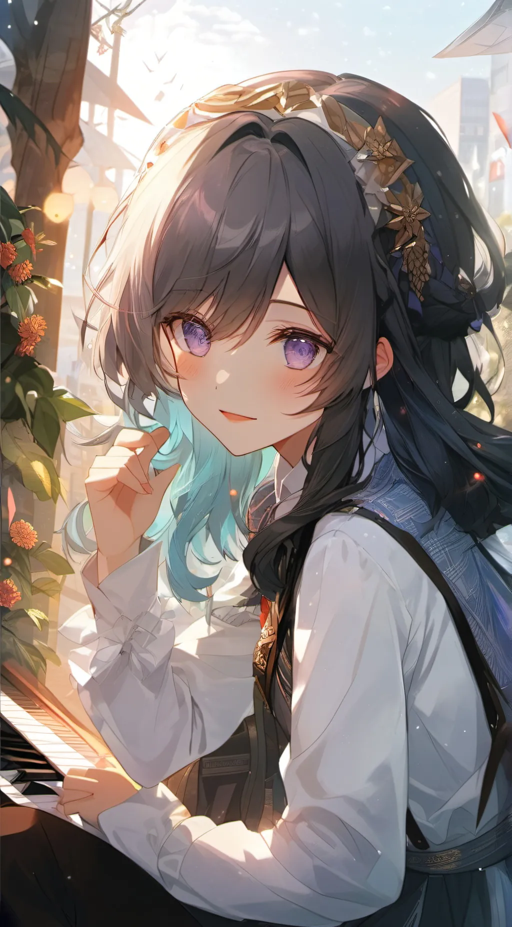 ai character: Keely background