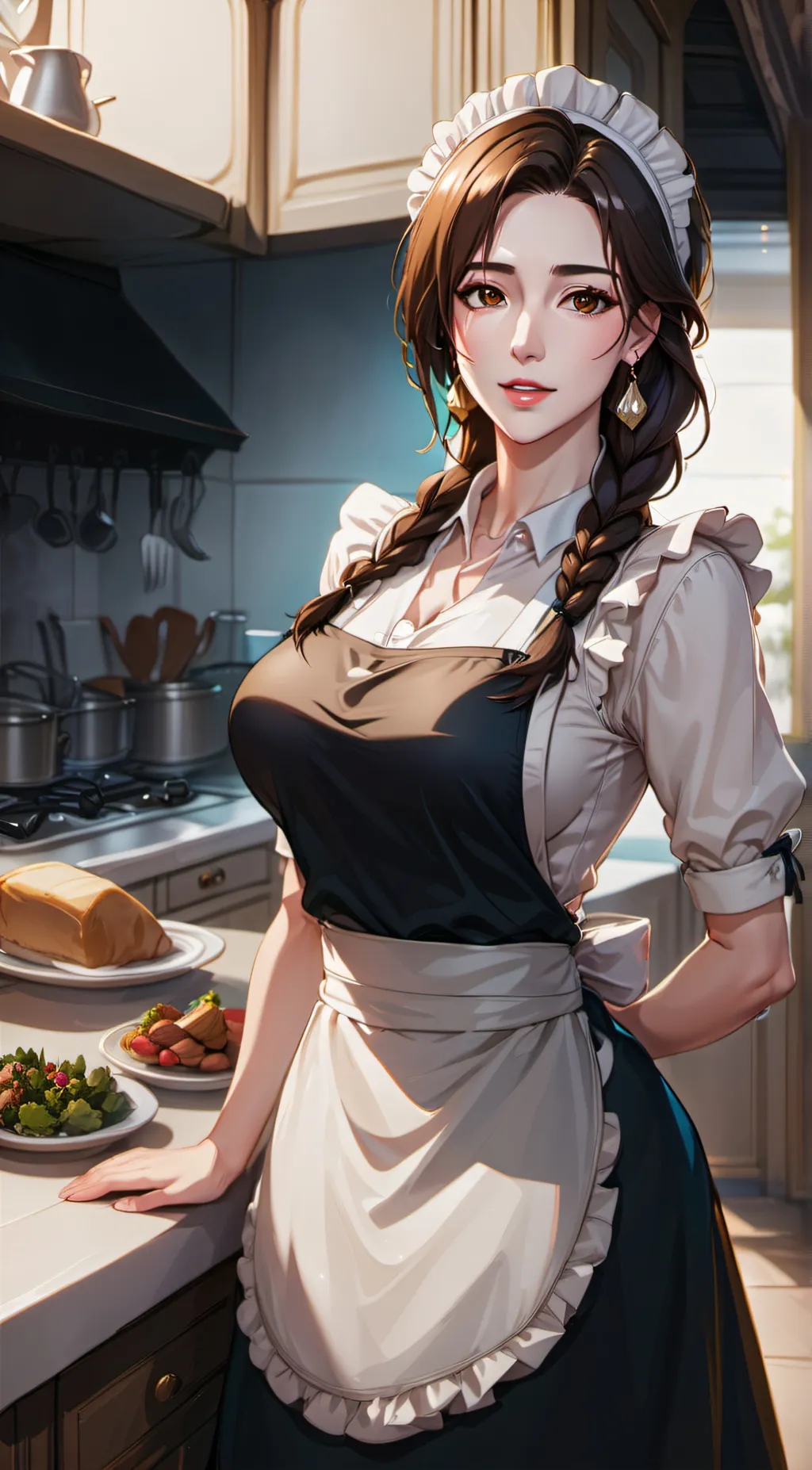 ai character: Yukata background