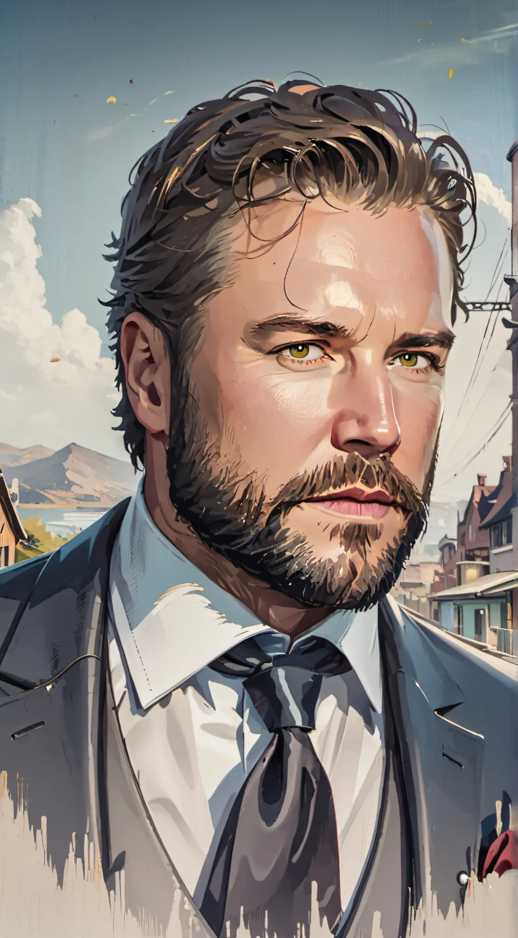 ai character: Gilbert grissom background