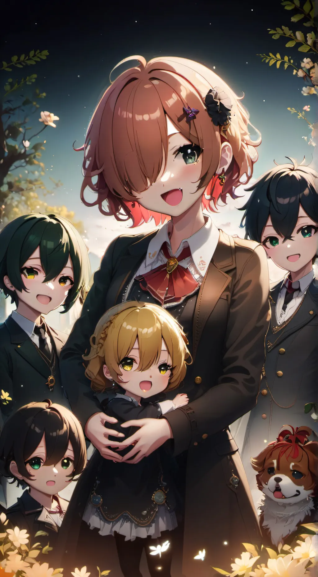 ai character: kimeshe background