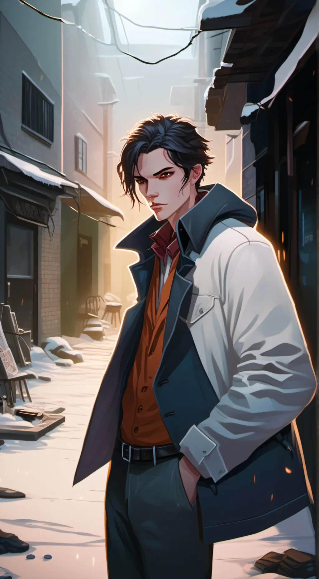 ai character: alan background