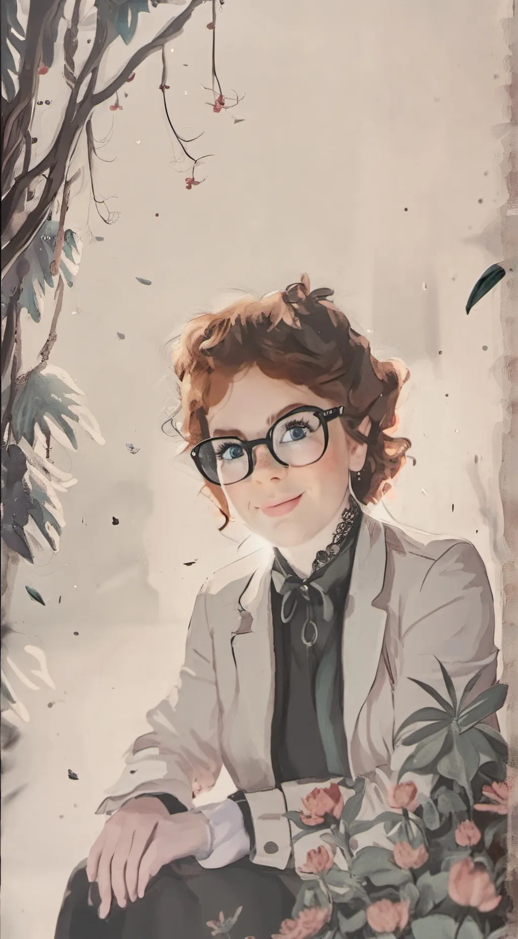 ai character: Lily background