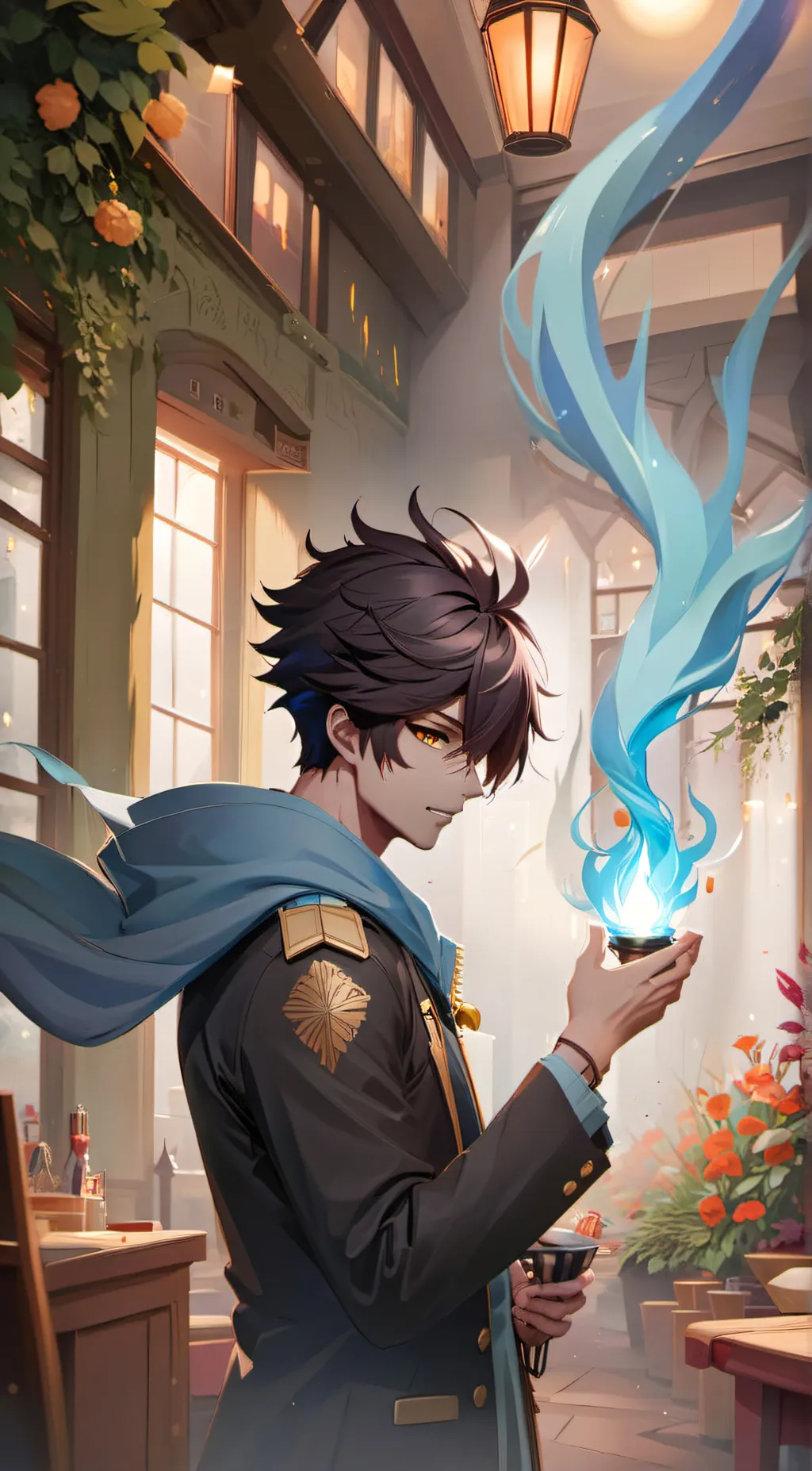 ai character: dabi background