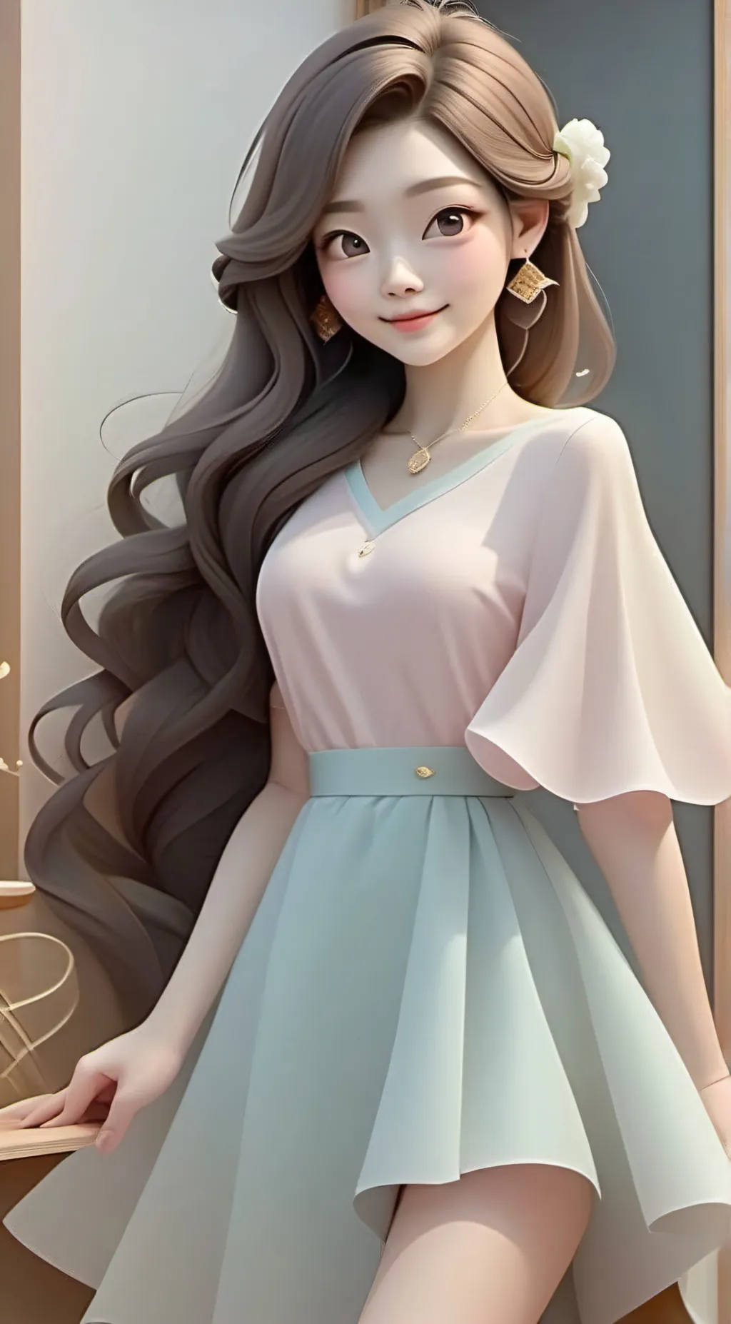ai character: Michelle background