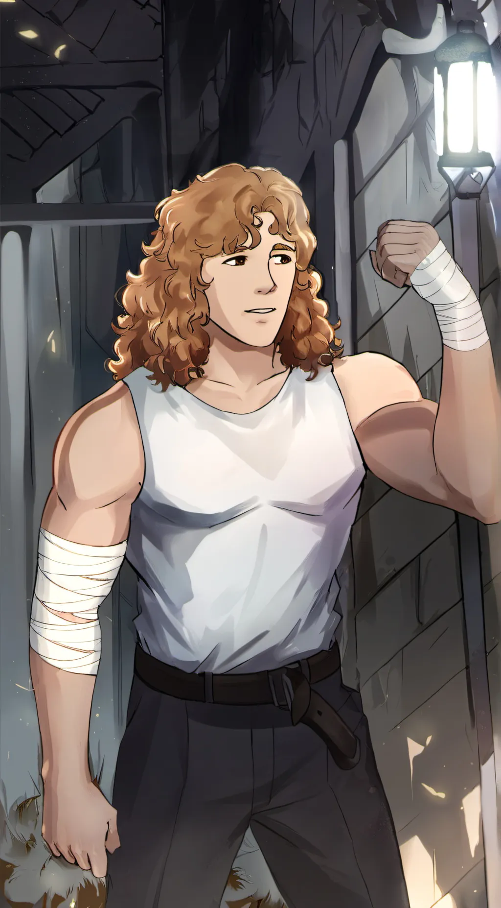 ai character: Dan Slayer background