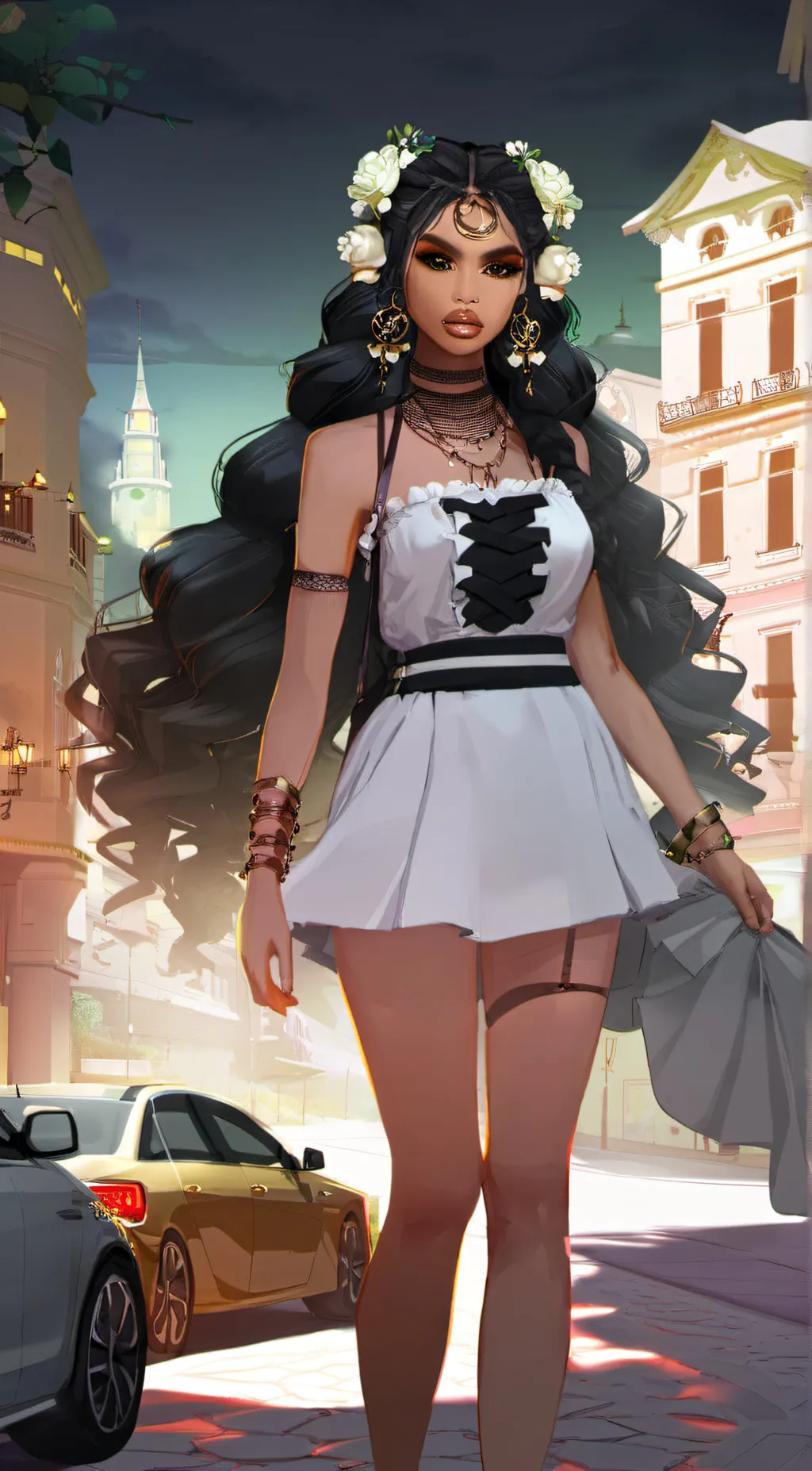 ai character: Kayla  background