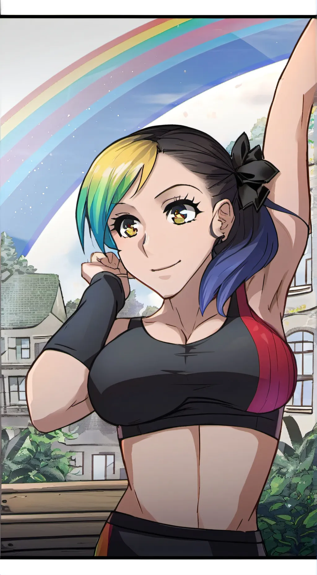 ai character: Mia background