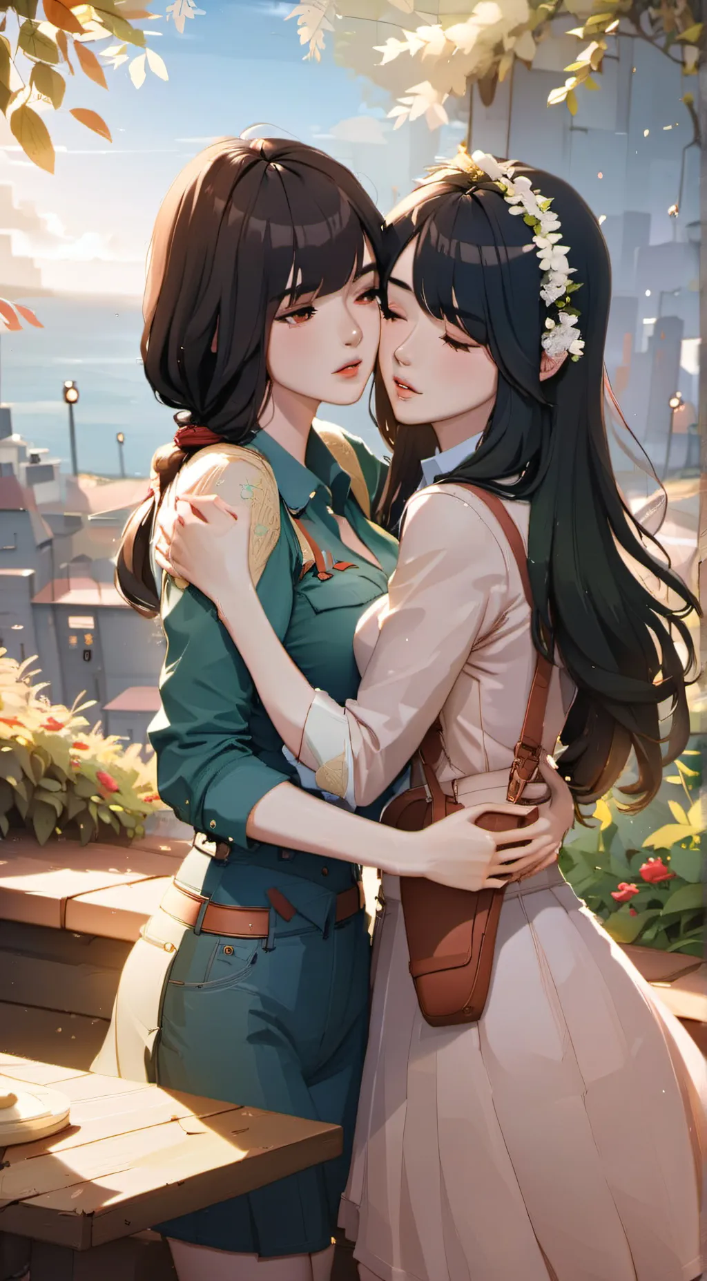 ai character: Alice And Mia background