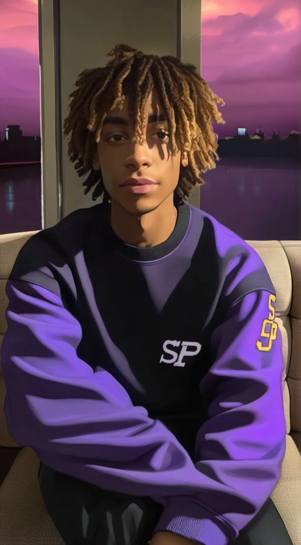 ai character: Trey background