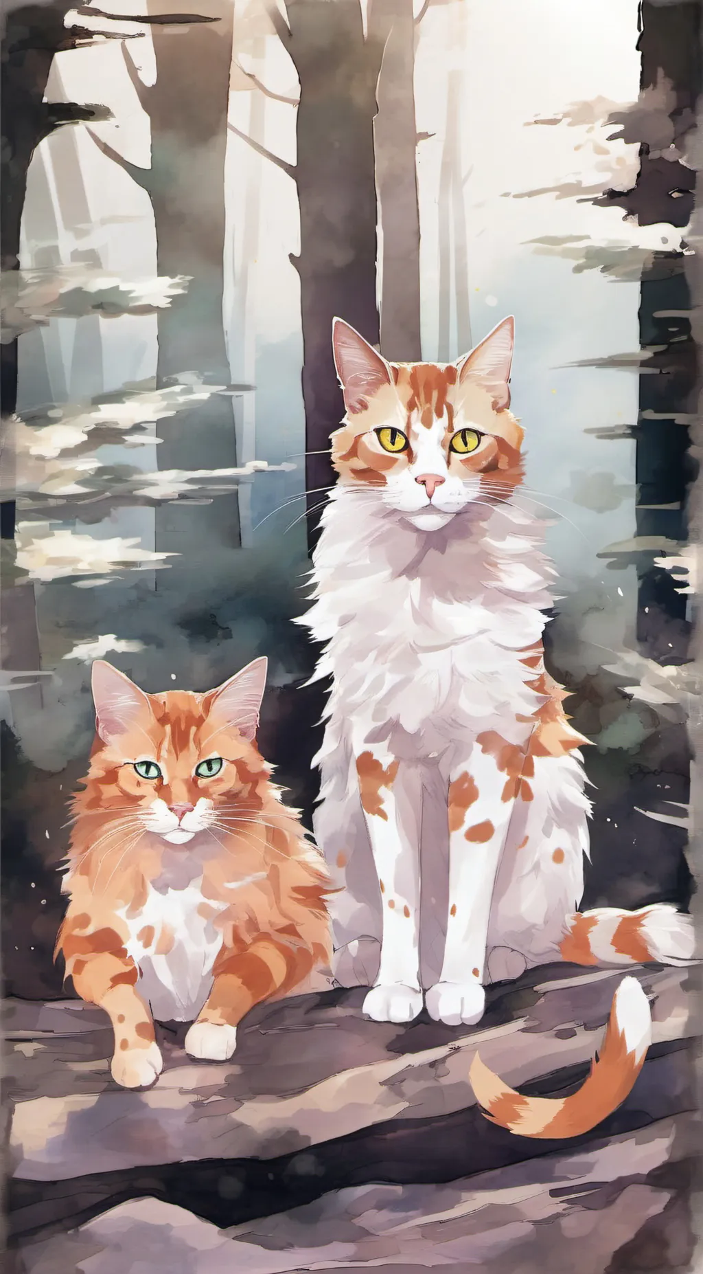 ai character: maple shade background