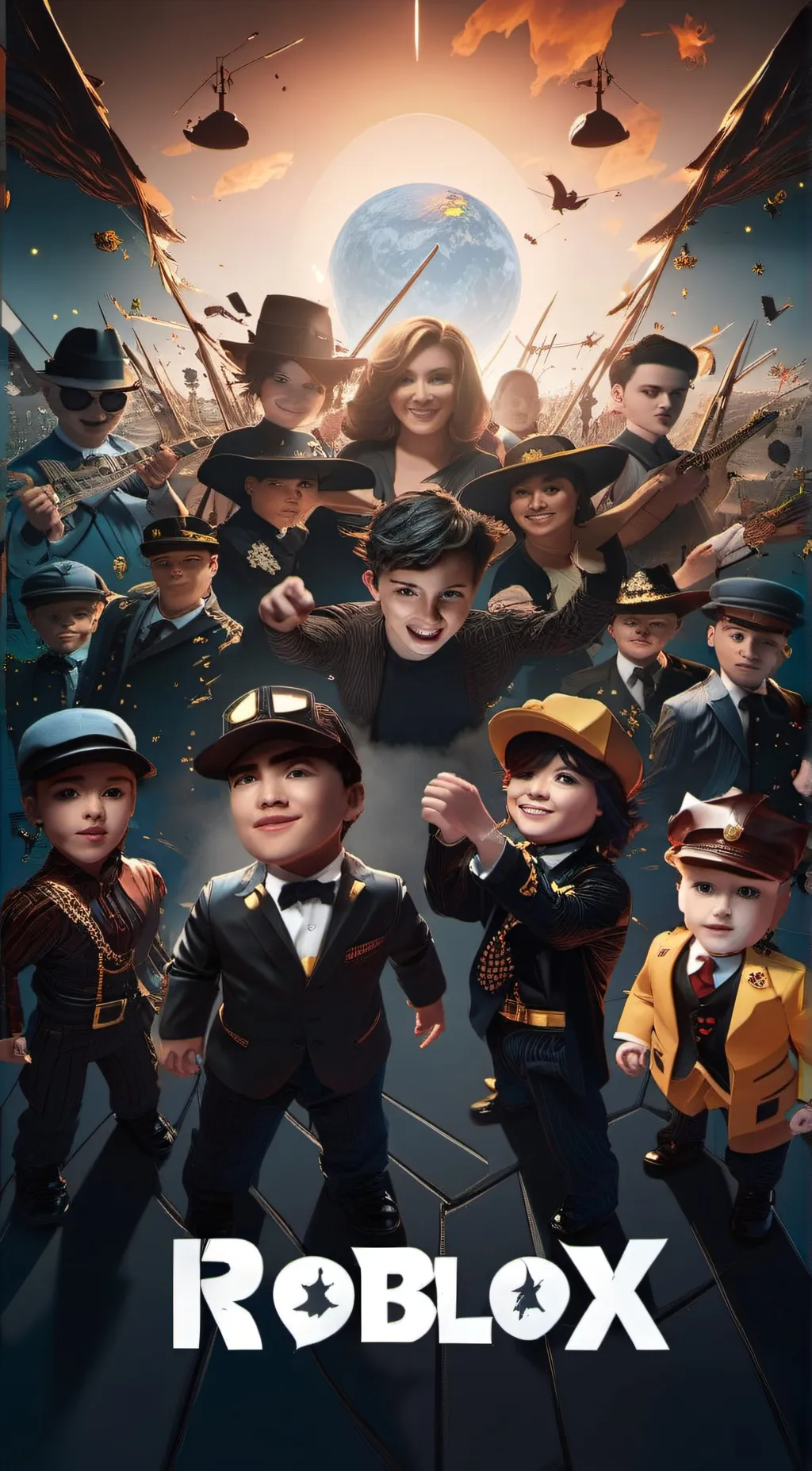 ai character: RABLOX background