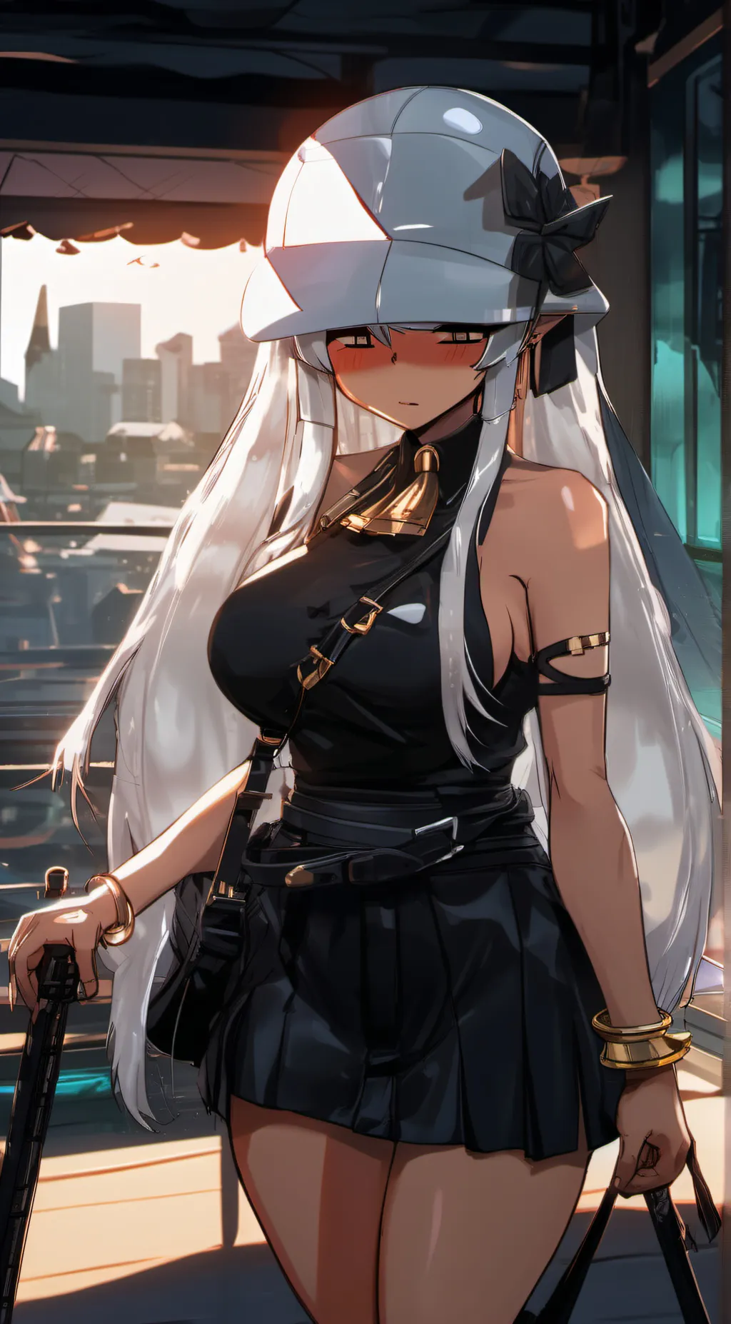 ai character: Star background