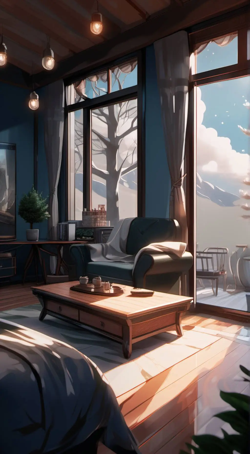 ai character: guy background