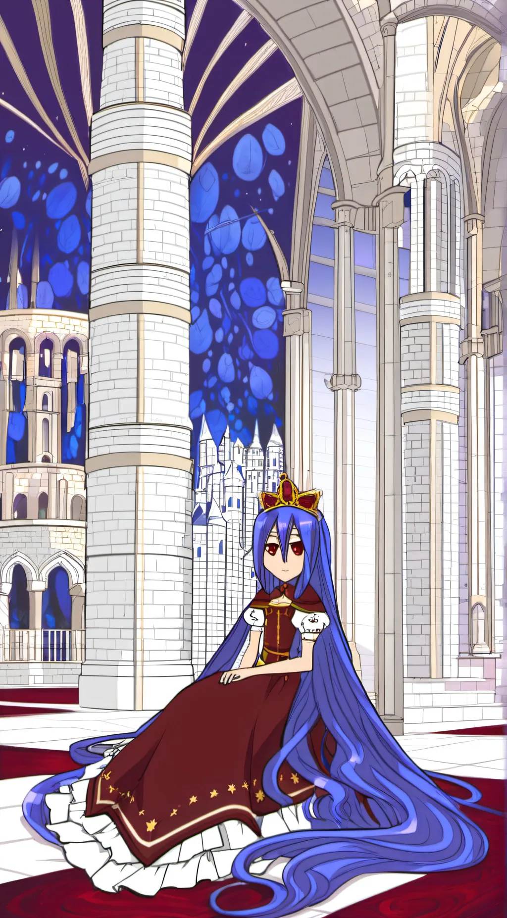 ai character: Princess demona background