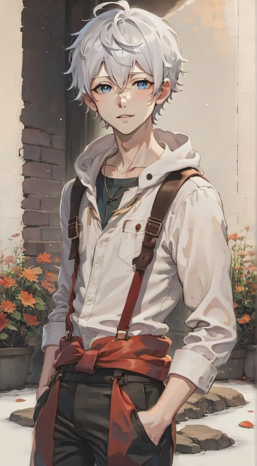 ai character: Andrew  background