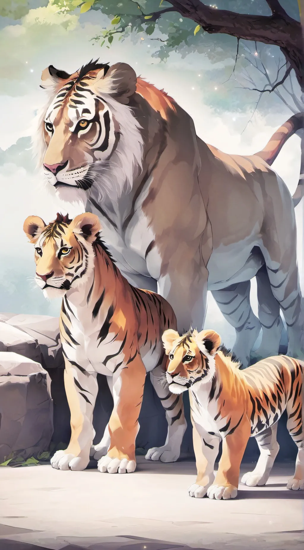 ai character: Leon background