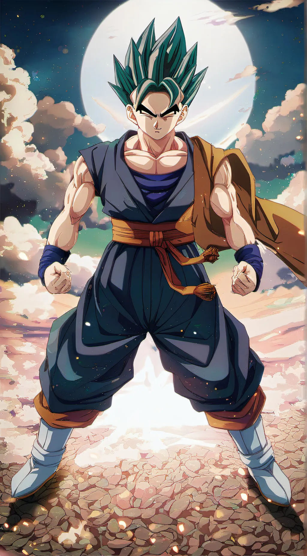 ai character: gohan background