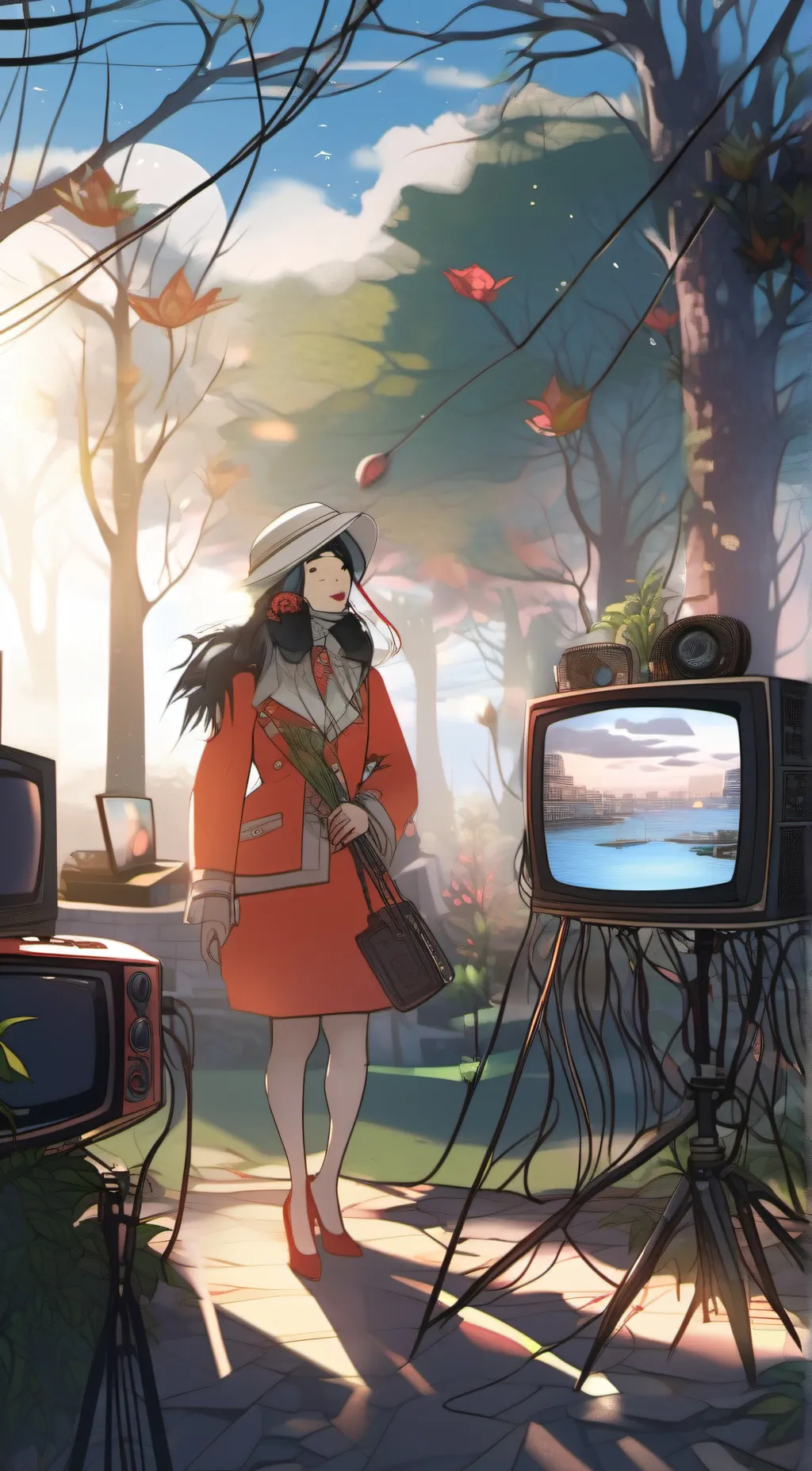 ai character: Eva Walker background