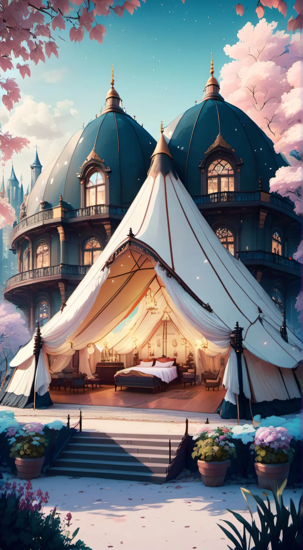 ai character: Tadc with Fnf background