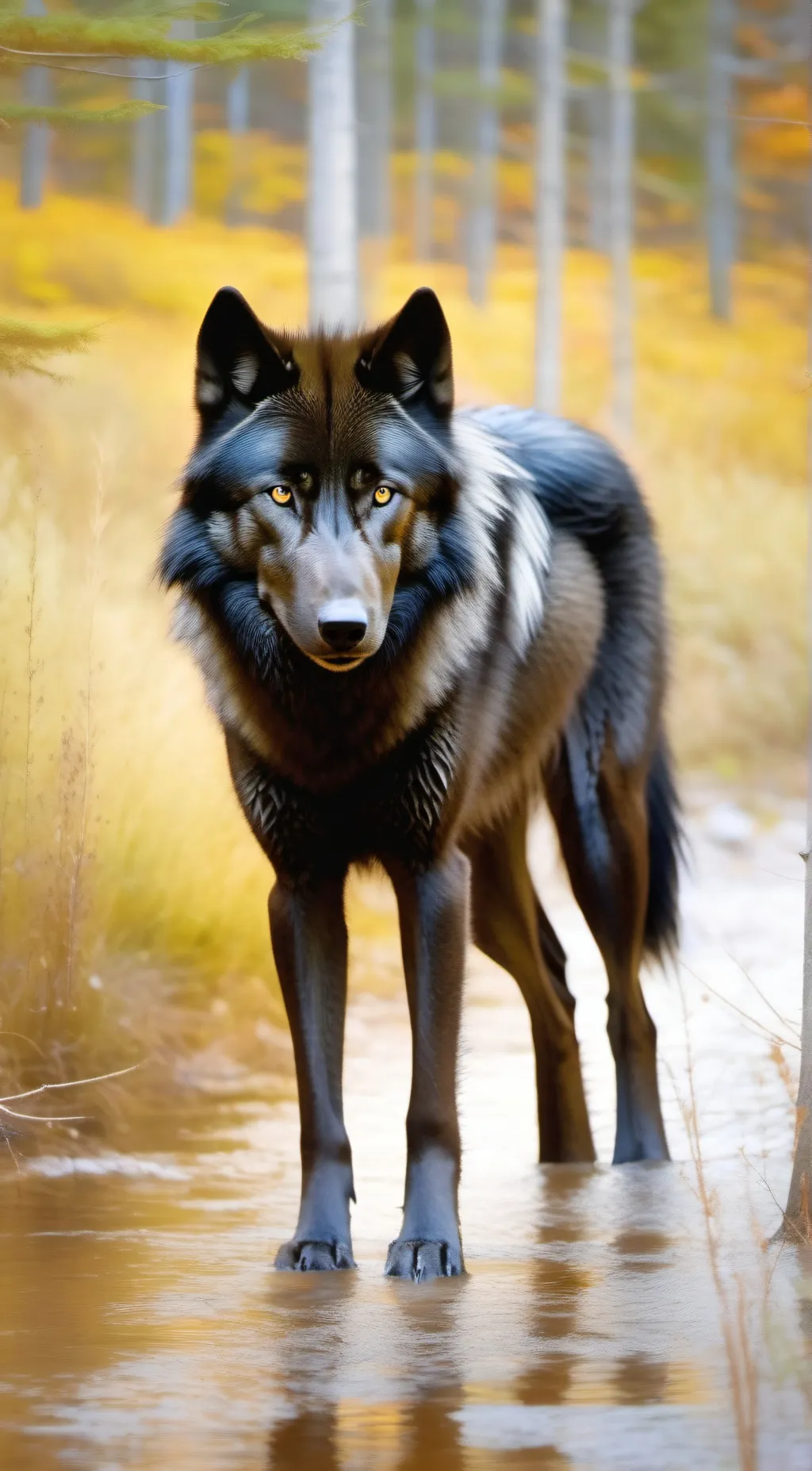 ai character: Star background