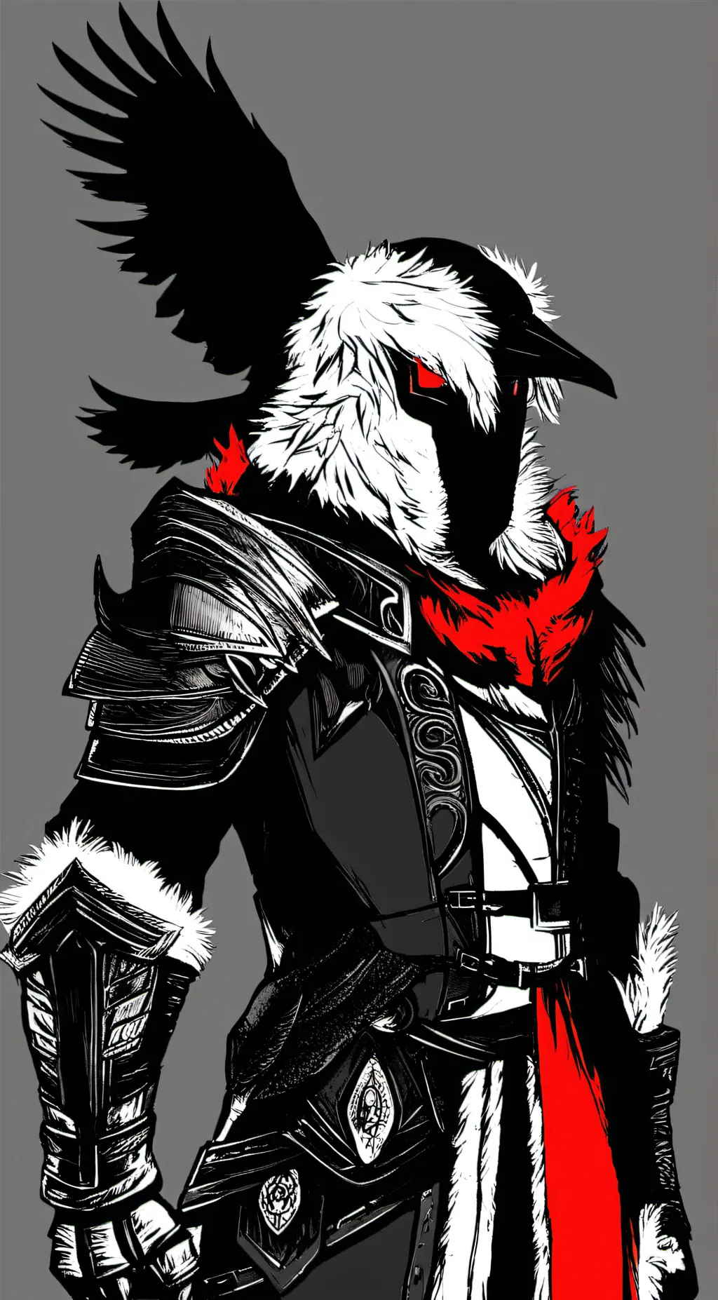 ai character: Raven Knight background