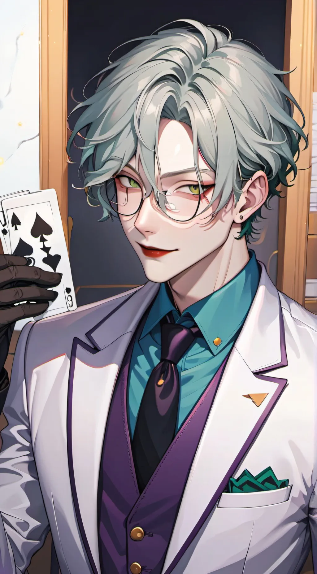 ai character: Joker background