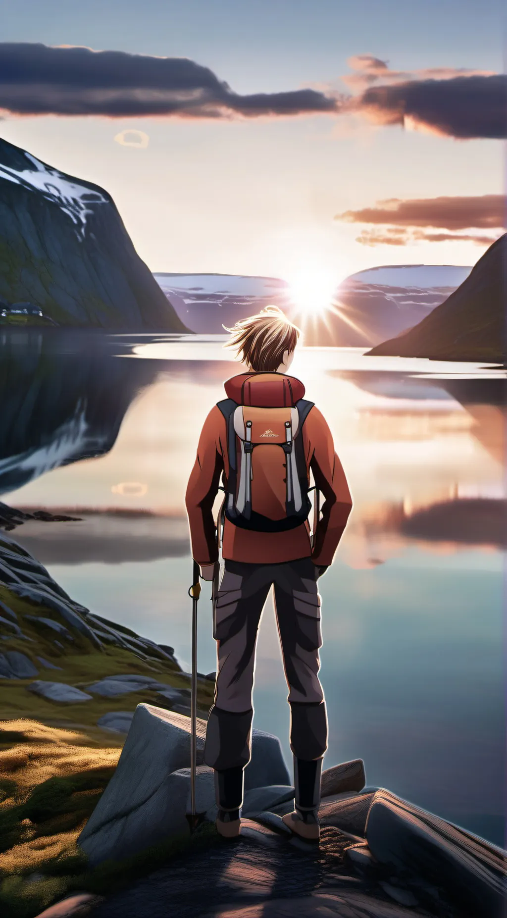 ai character: Norway's love background