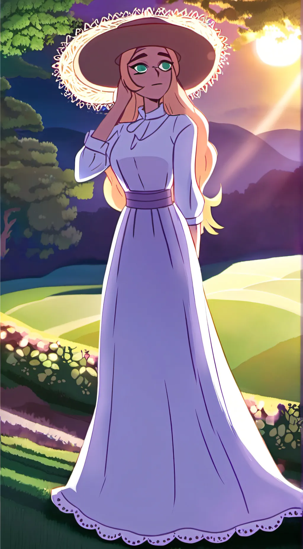 ai character: Sophia background