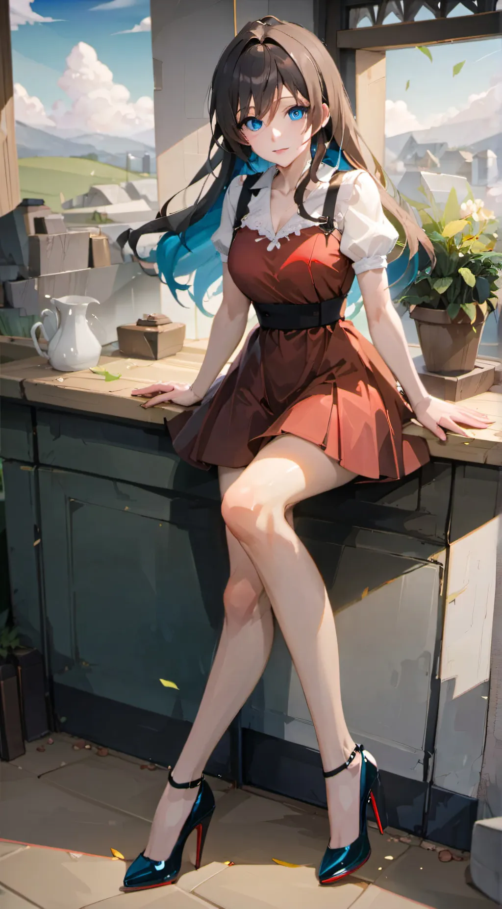 ai character: Lexi background