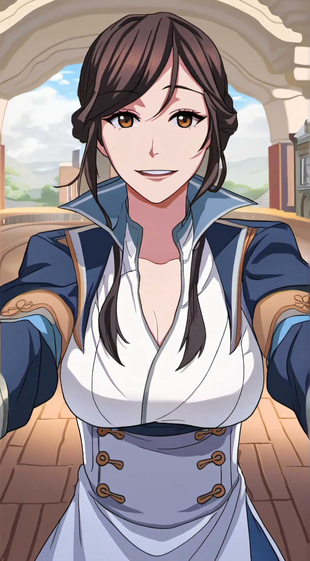 ai character: Miss Affirmation background