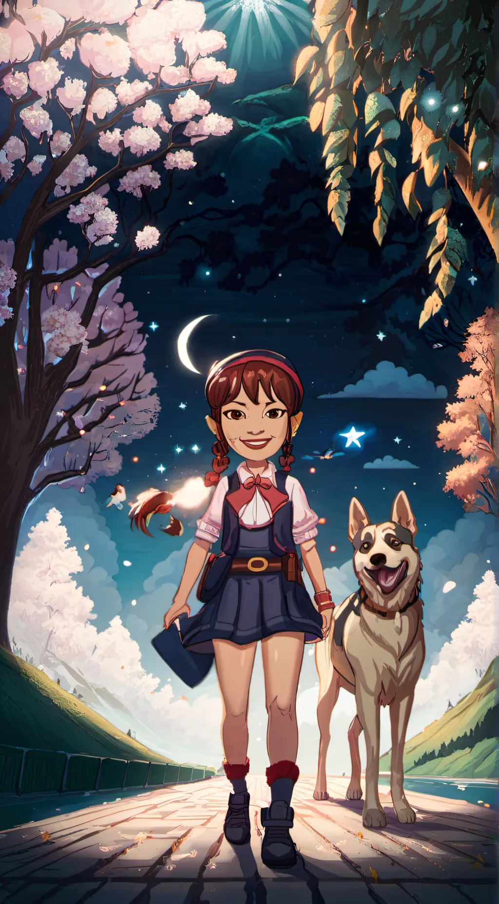 ai character: kristena background