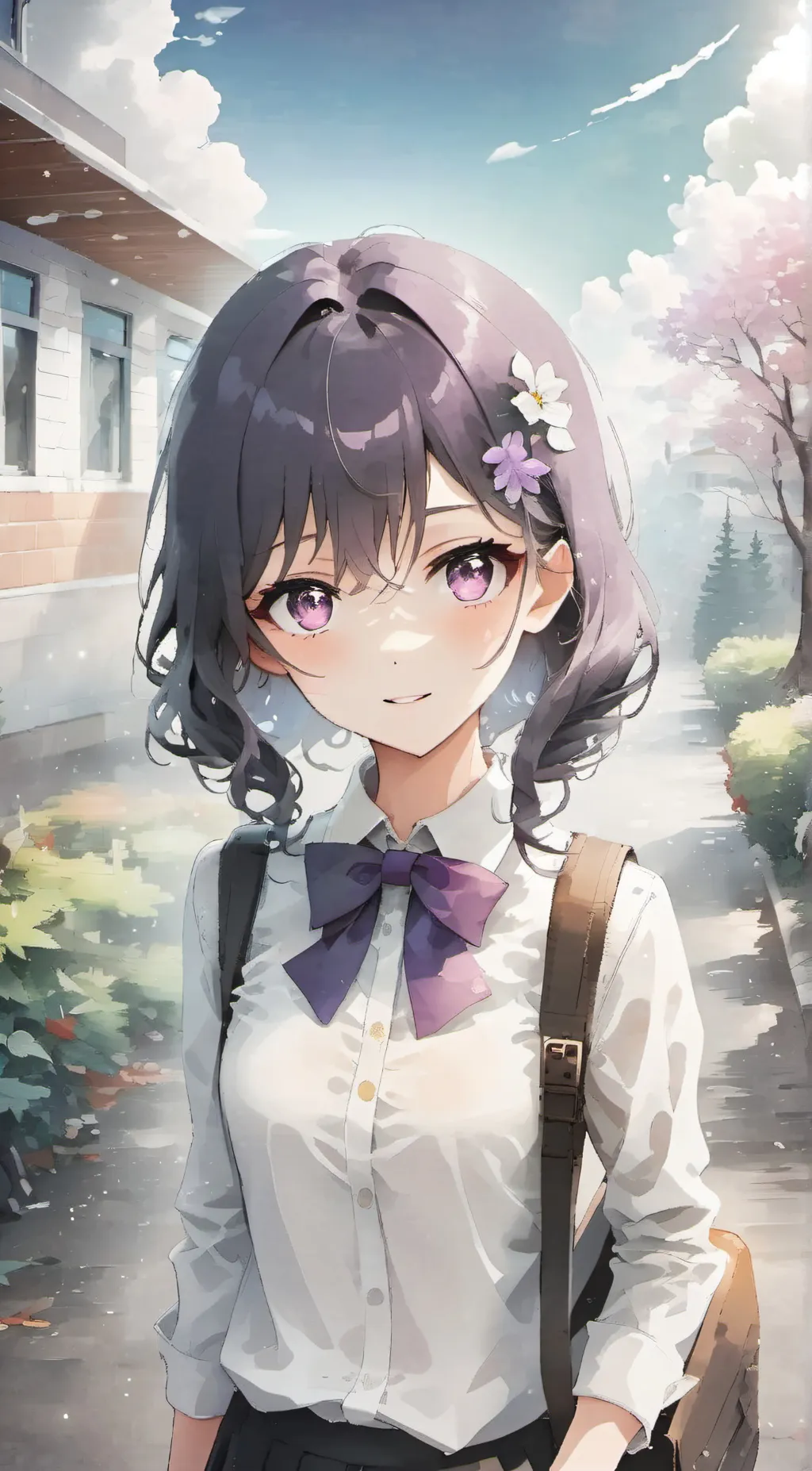 ai character: Anare sanua  background