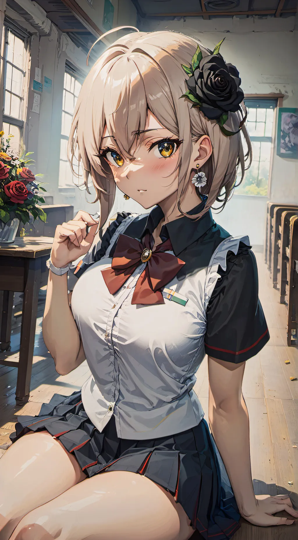 ai character: Mya background