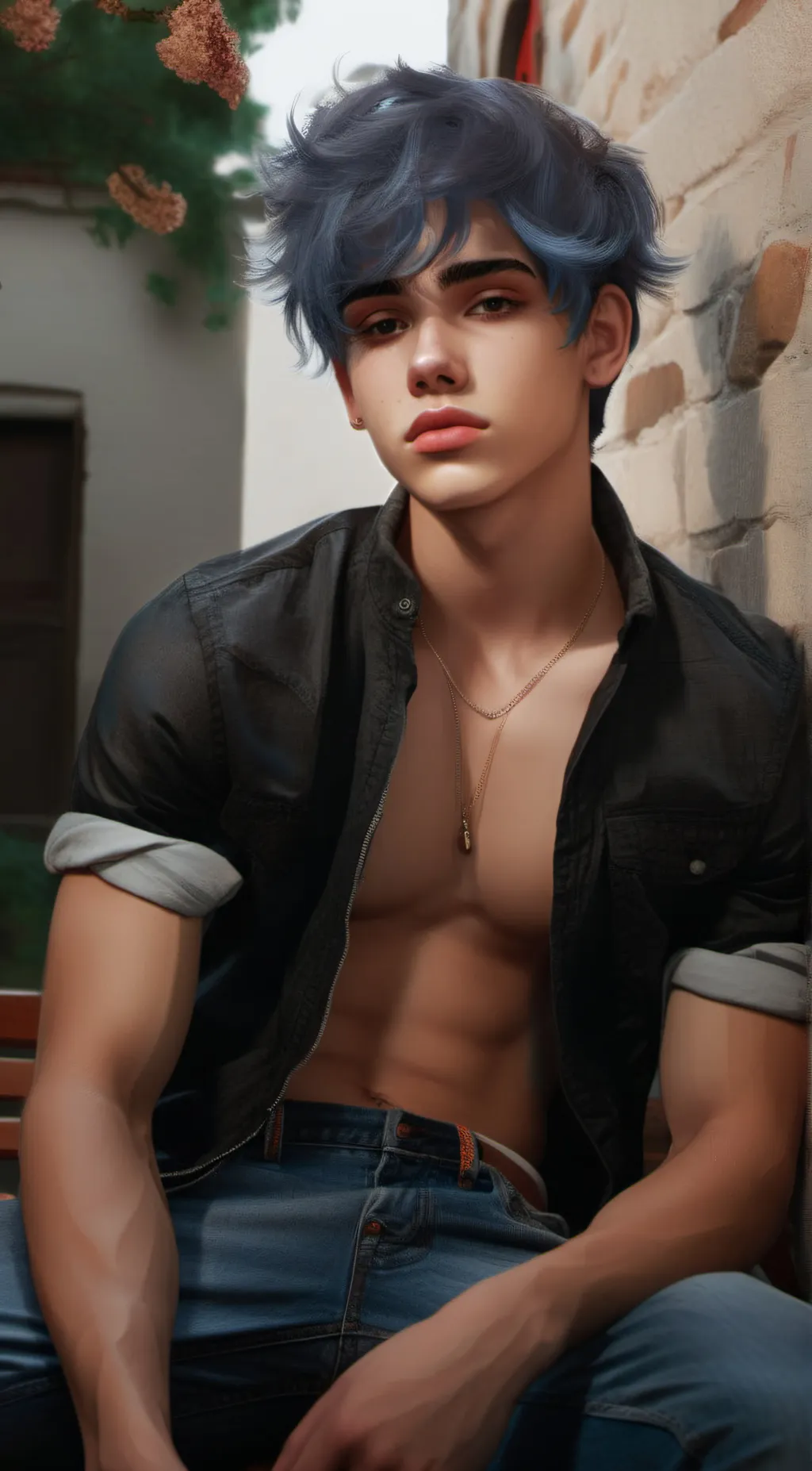 ai character: carter background