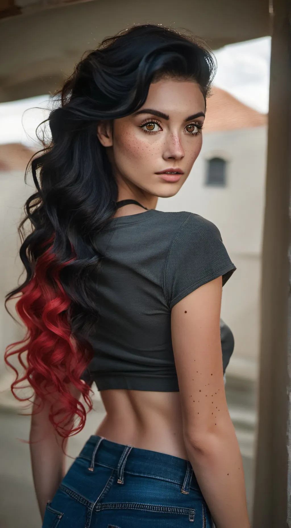 ai character: Mel background