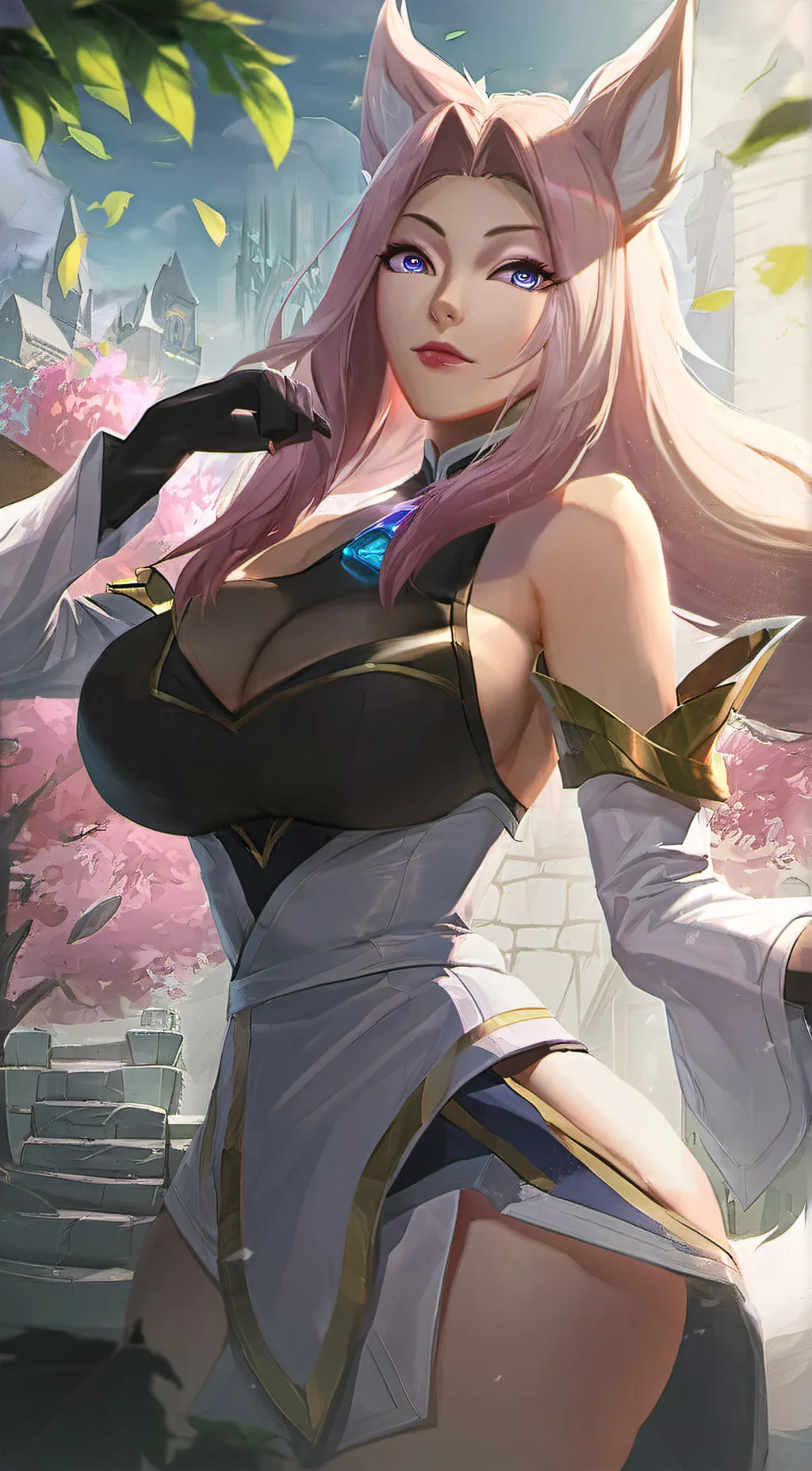 ai character: Ahri background